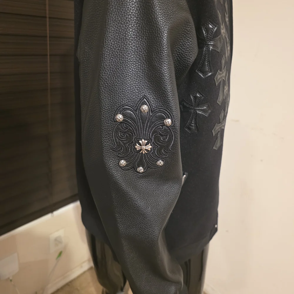 Men's Black Chrome Hearts Jacket - Picture 2 of 6